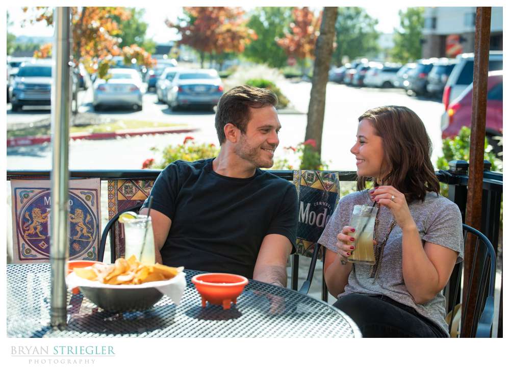 nontraditional engagement photos